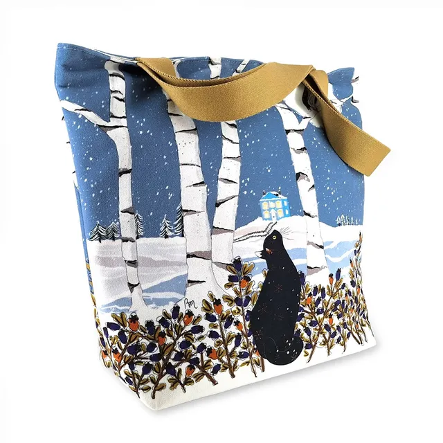 atelier-des-abcdaires-kit-couture-grand-sac-zipp-chat-en-hiver-velours image 1