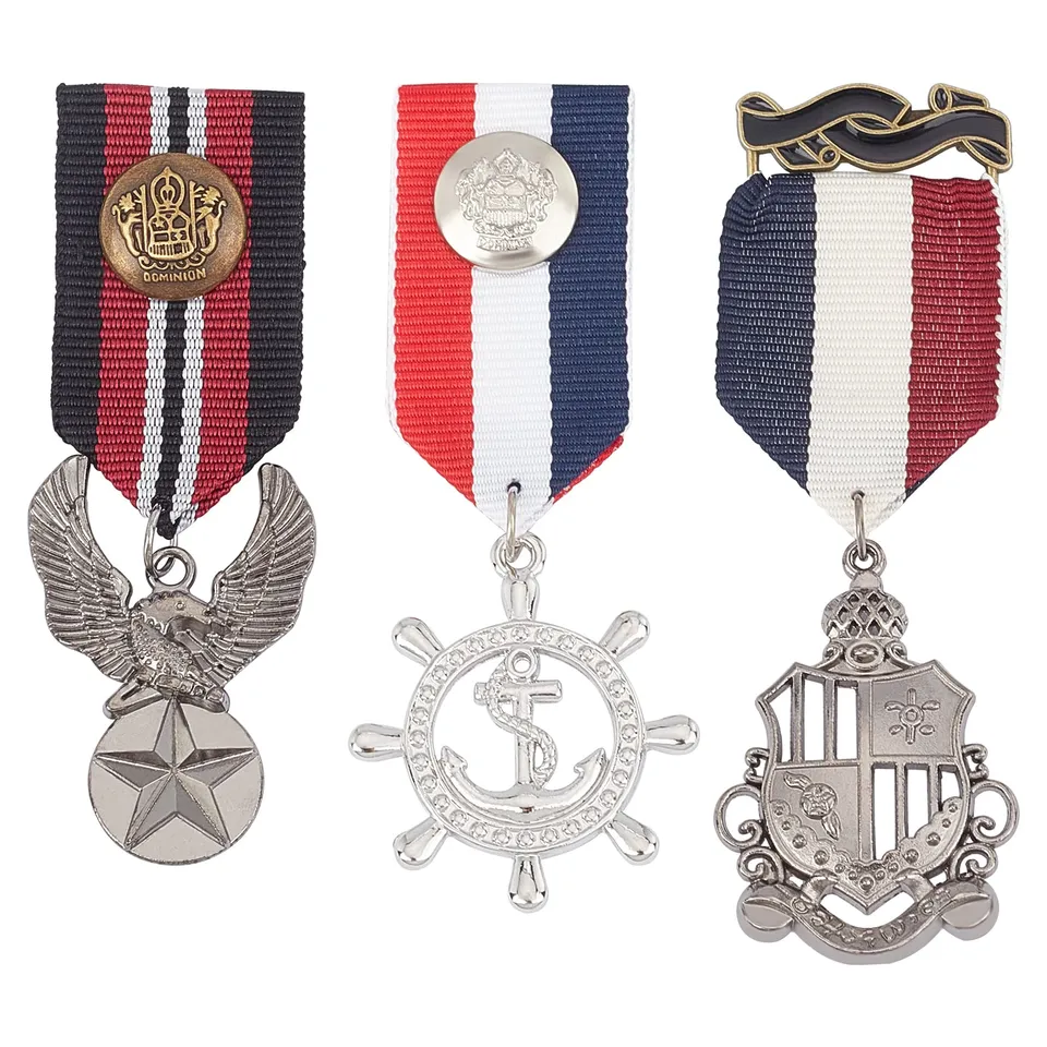 ahandmaker-costume-m-daille-militaire-h-ros-lot-3-bronze image 1