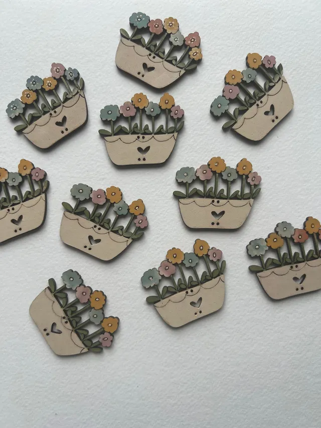 anni-downs-giftware-oblong-pot-flowers-bouton-bois-pastel image 1