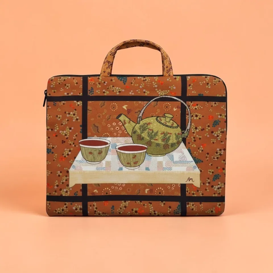 atelier-des-abcdaires-heure-du-th-miel-housse-tablette-coudre-velours image 1