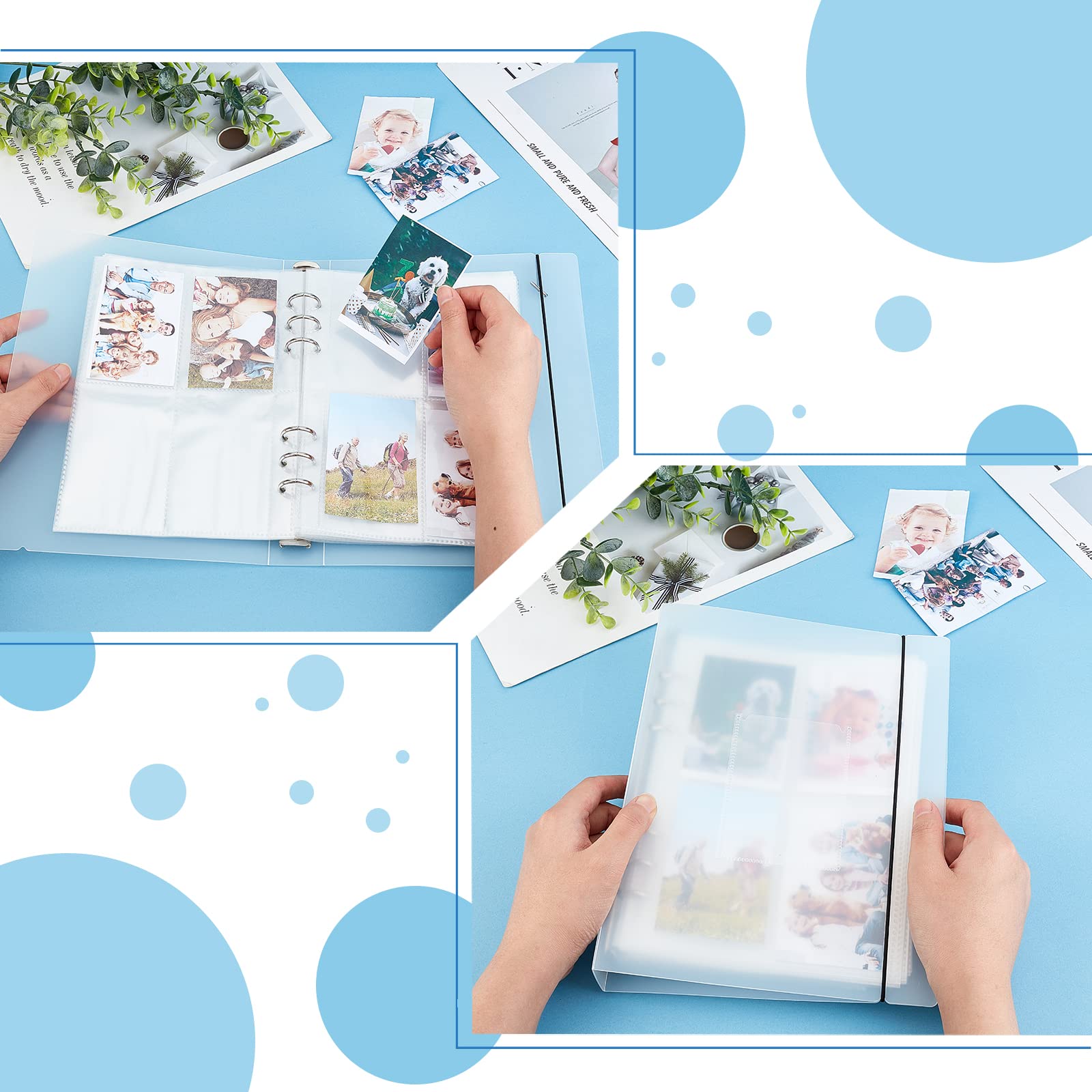 ahandmaker-classeur-a5-6-anneaux-album-photocard-200-poches image 3