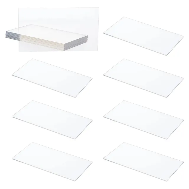 ahandmaker-wedding-supplies-cartes-de-place-acrylique-transparent-lot-20 image 1