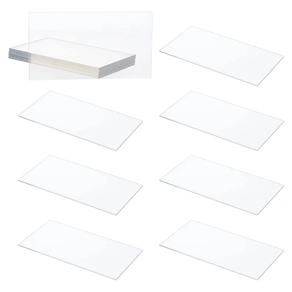 ahandmaker-wedding-supplies-cartes-de-place-acrylique-transparent-lot-20 image 1