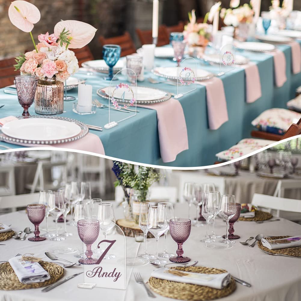 ahandmaker-wedding-supplies-marque-places-arche-acrylique-x10 image 5