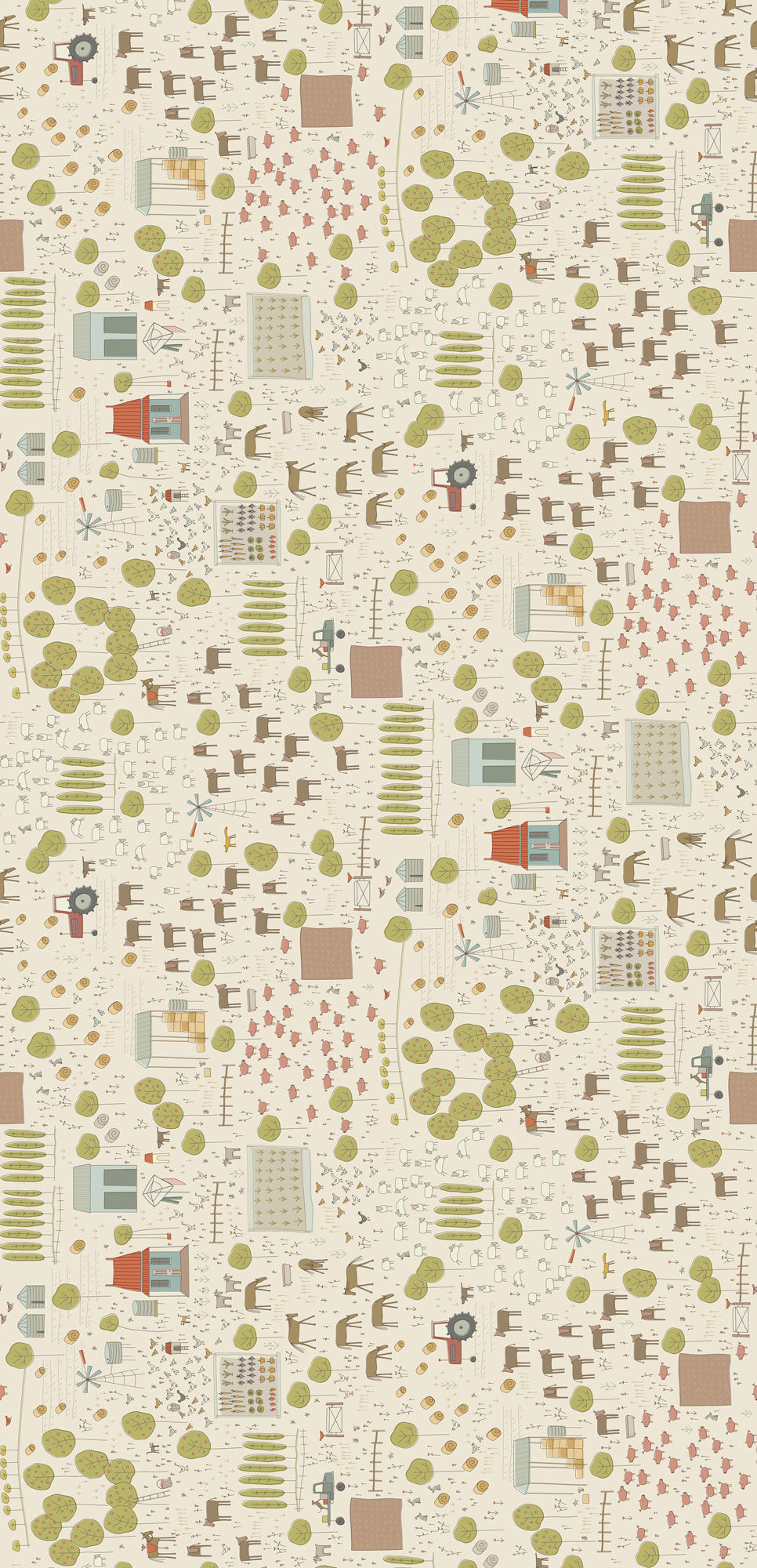 anni-downs-appleby-farm-dv7730-tissu-coton-cr-me image 2