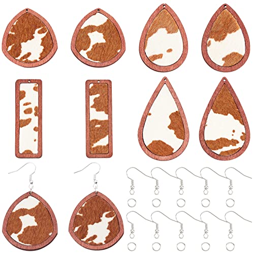 ahandmaker-jewelry-findings-kit-boucles-bois-cuir-4-paires image 7