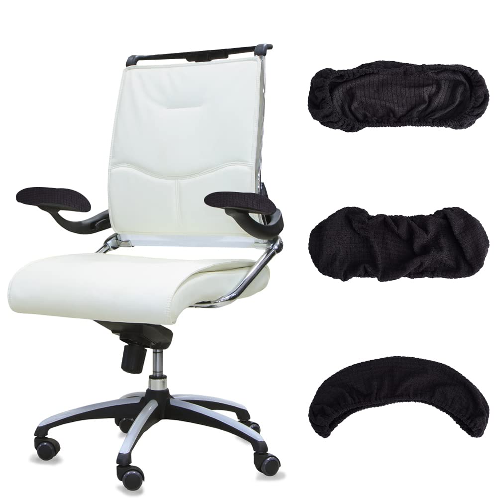 ahandmaker-office-study-housses-accoudoir-chaise-noires-x4 image 4