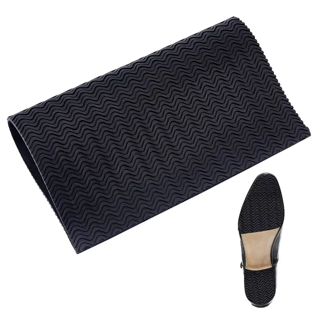 ahandmaker-shoe-accessories-feuille-semelle-caoutchouc-noir-3-mm image 1