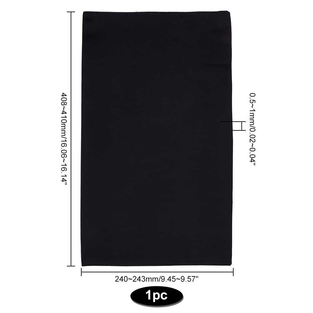 ahandmaker-wedding-supplies-panneau-modestie-robe-mari-e-noir-9-5-pouces image 2
