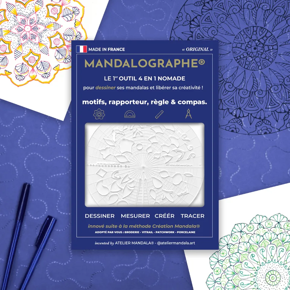 atelier-mandala-mandalographe-original-outil-4-en-1 image 1