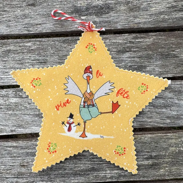 atelier-des-abcdaires-toile-monsieur-canard-jaune-d-co-no-l-velours image 1