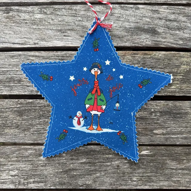 atelier-des-abcdaires-d-co-de-no-l-toile-madame-canard-bleu-velours image 1