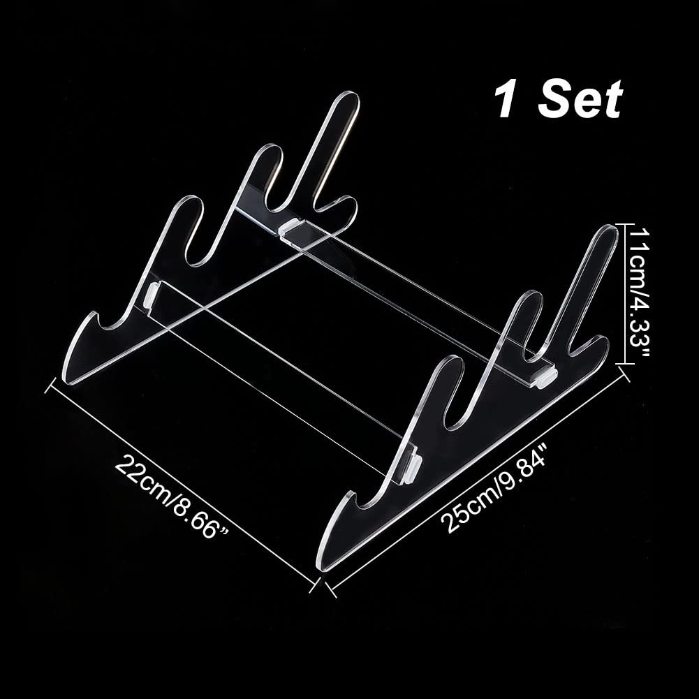 ahandmaker-support-clavier-acrylique-3-niveaux-transparen image 3