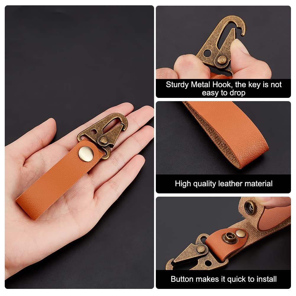 ahandmaker-porte-cl-s-tactique-molle-cuir-marron-2-pcs image 3