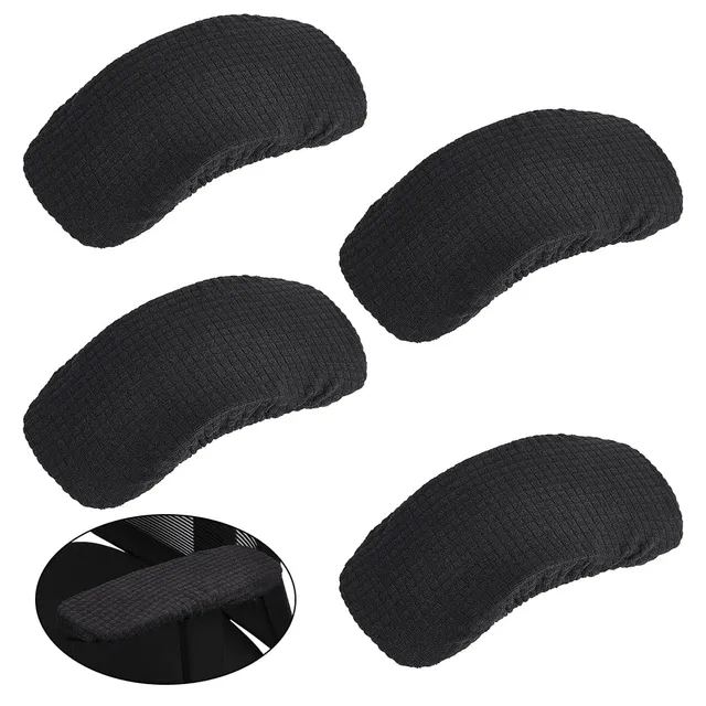 ahandmaker-office-study-housses-accoudoir-chaise-noires-x4 image 1