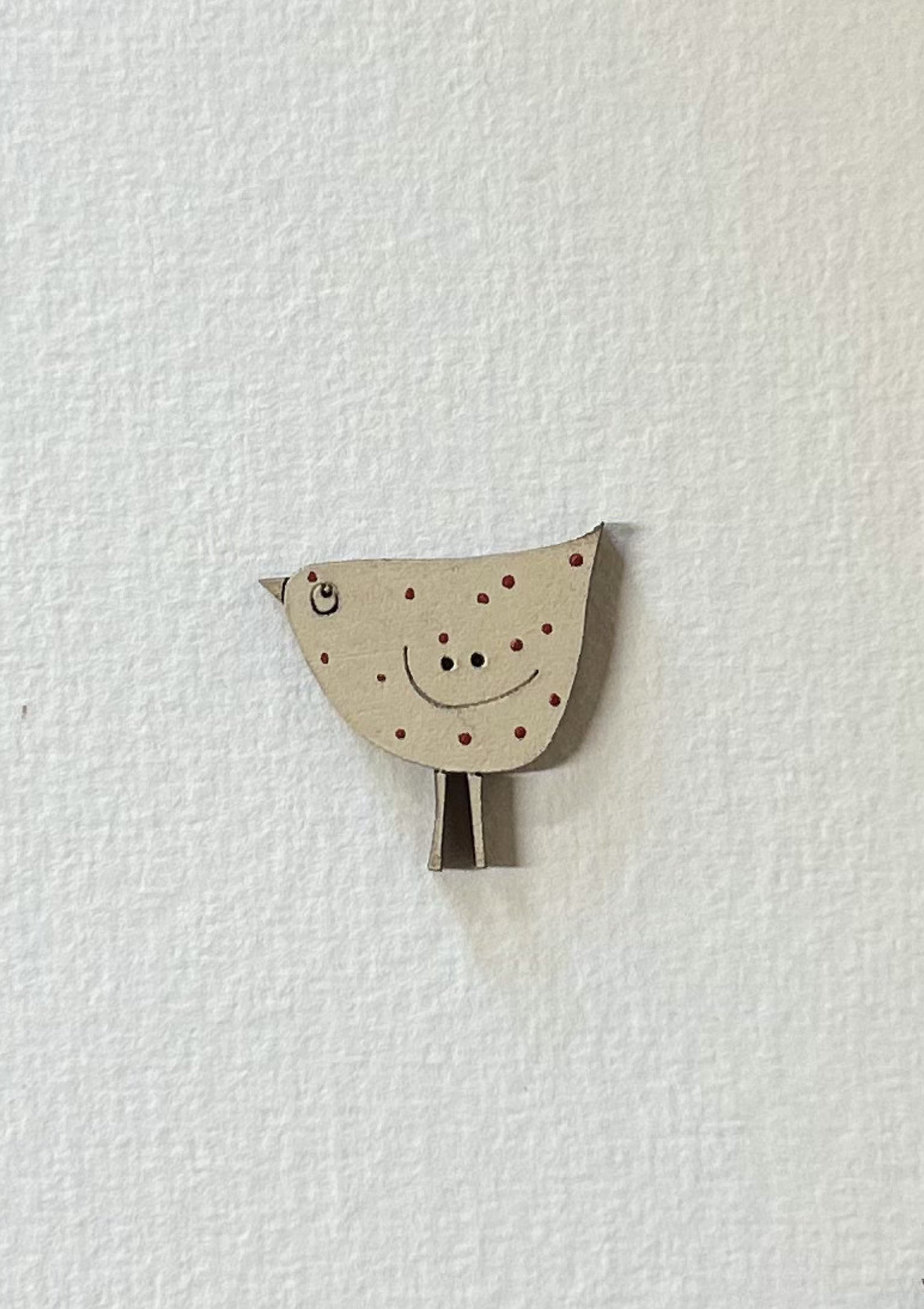 anni-downs-giftware-chubby-bird-bouton-bois-oiseau-bleu image 5