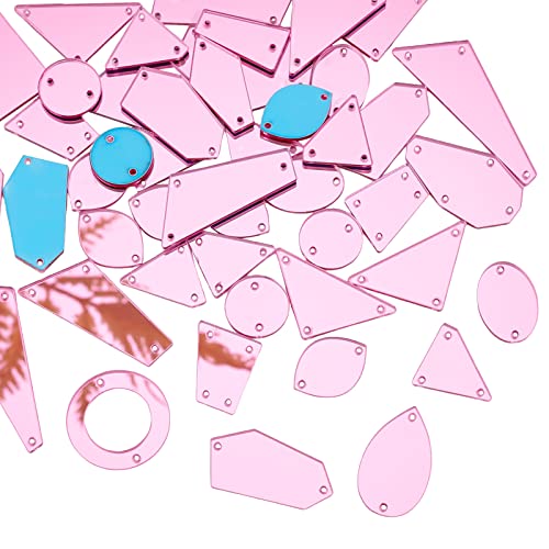 ahandmaker-button-rhinestone-50-strass-miroir-coudre-acrylique image 8
