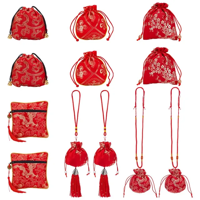 ahandmaker-jewelry-display-pochon-bijou-soie-lot-de-12 image 1
