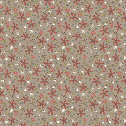 anni-downs-down-tinsel-lane-3216-36-tissu-coton-taupe-no-l image 1