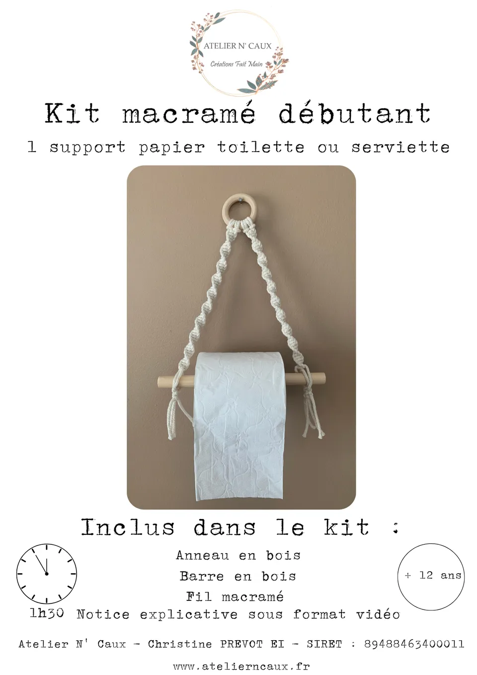 atelier-n-caux-kits-kit-macram-porte-serviette-d-butant-cru image 1