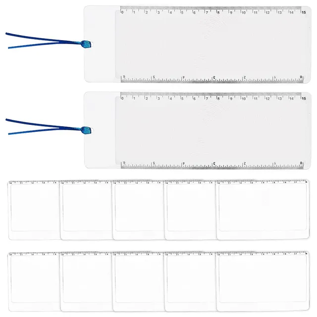 ahandmaker-loupe-lecture-fresnel-carte-cr-dit-lot-12-3x image 1