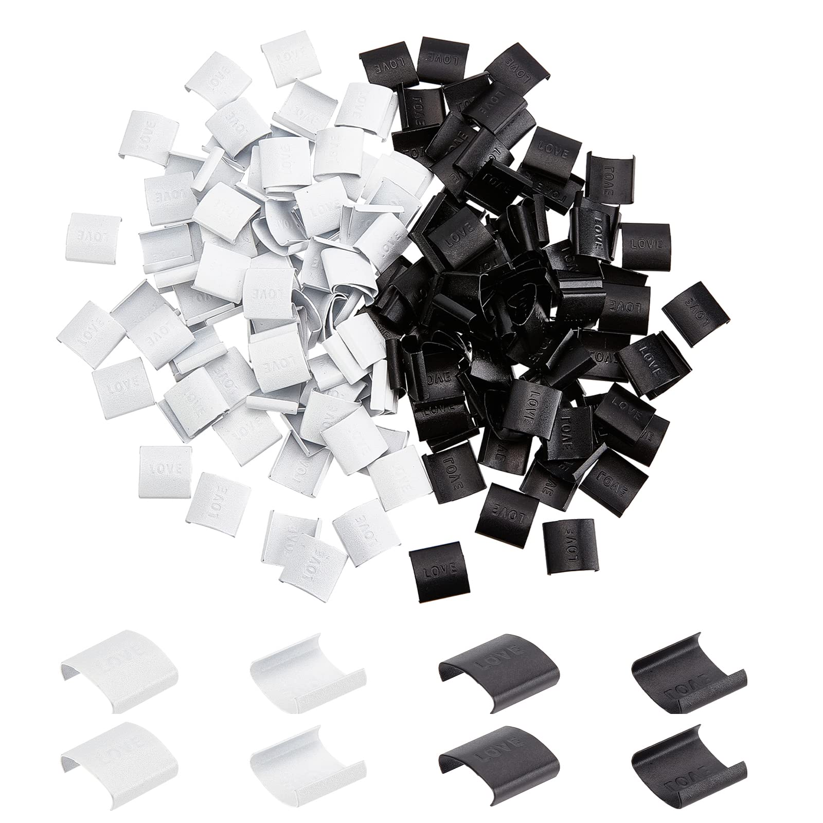 ahandmaker-prot-ge-bord-en-u-pvc-200-pi-ces-love-2-couleurs image 1