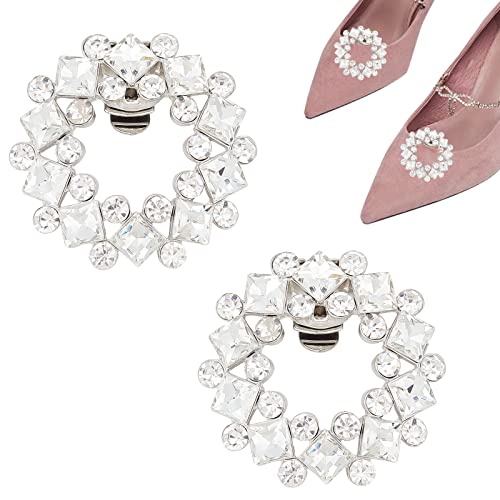 ahandmaker-boucle-chaussure-strass-cristal-clip-2-pcs-mariage image 8