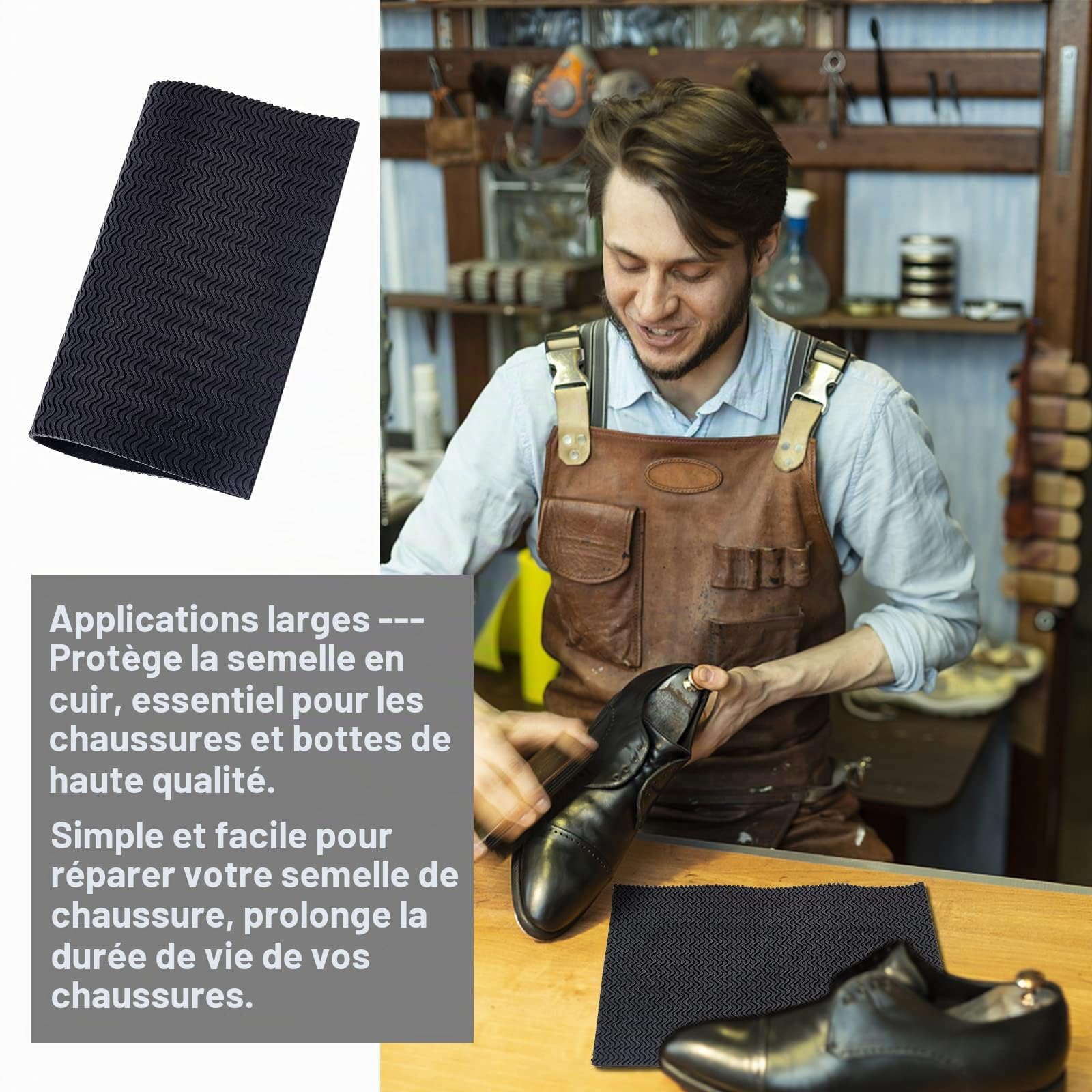 ahandmaker-shoe-accessories-feuille-semelle-caoutchouc-noir-3-mm image 7