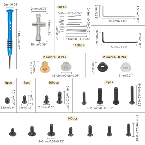 ahandmaker-kit-vis-rc-m2-m2-5-m3-1-14-m-tal-outils image 7