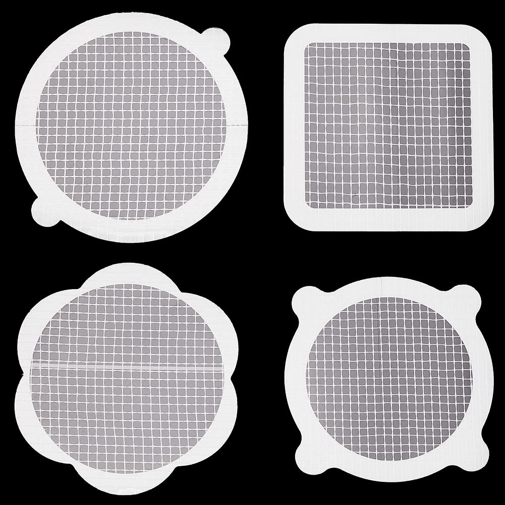 ahandmaker-attrape-cheveux-douche-maille-autocollante-28-pi-ces image 1