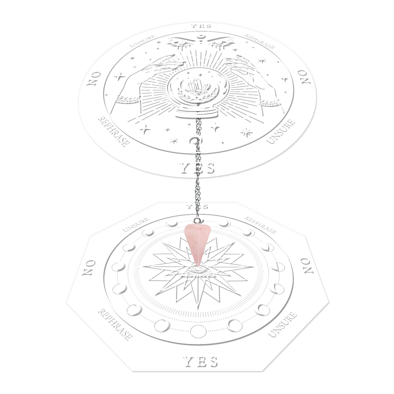 ahandmaker-home-decorate-planches-pendule-divination-cristal image 2
