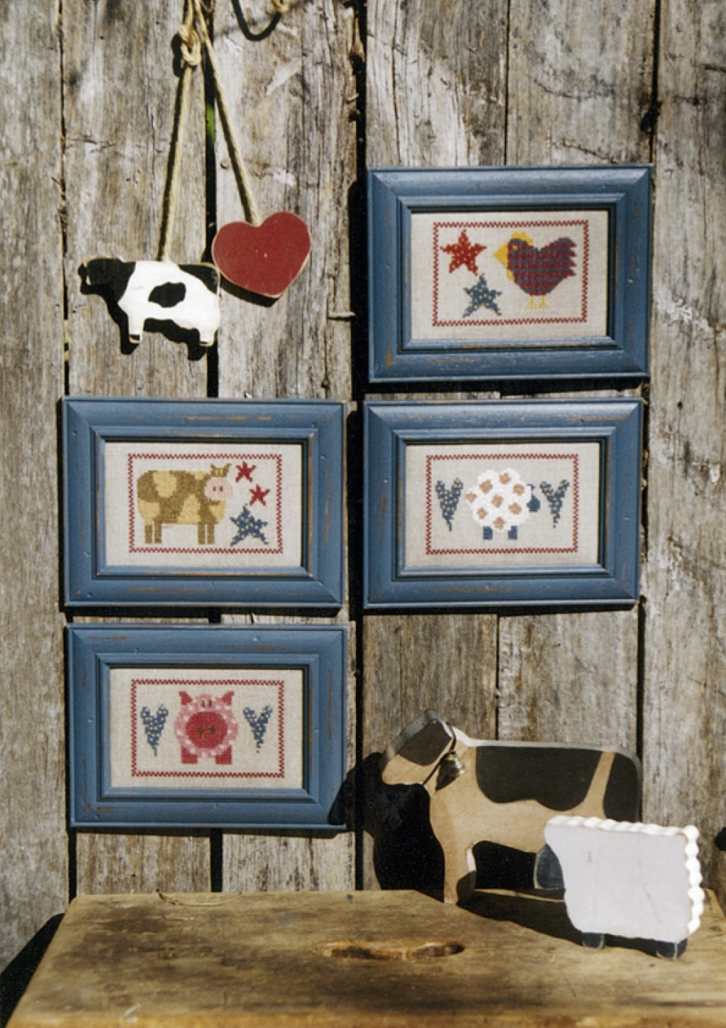 anni-downs-farmyard-friends-patron-point-de-croix-animaux-ferme image 1
