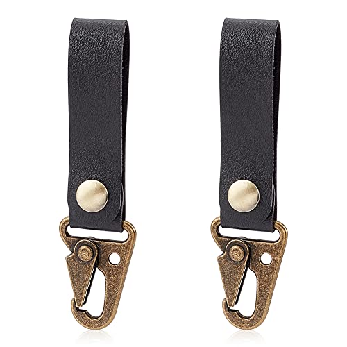 ahandmaker-keychain-porte-cl-s-tactique-molle-cuir-noir-lot-2 image 7