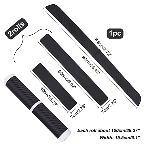 ahandmaker-household-protecteur-seuil-porte-voiture-noir-5-pcs image 8