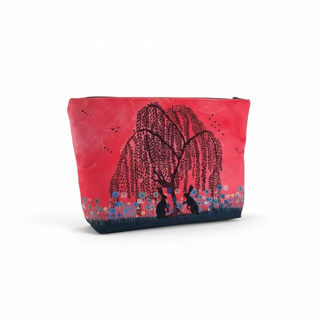 atelier-des-abcdaires-kit-couture-grande-pochette-saule-pleureur-rose image 1