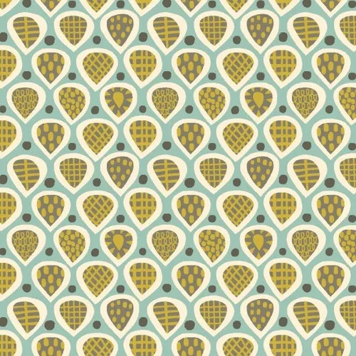 anni-downs-to-the-zoo-8907-17-tissu-coton-bleu-leaf-0-25-m image 1