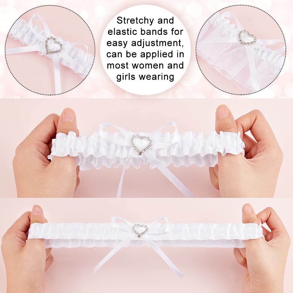 ahandmaker-costume-accessories-jarreti-res-mari-e-dentelle-2-pcs image 3