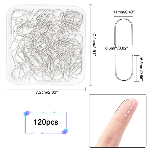 ahandmaker-jewelry-findings-crochets-en-u-laiton-platine-x120 image 8