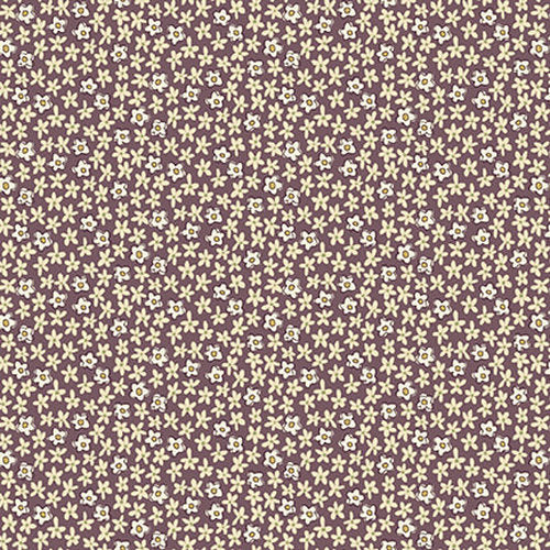 anni-downs-tealicious-q2414-55-tissu-patchwork-mini-marguerites-prune image 1
