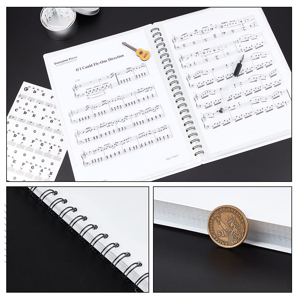 ahandmaker-office-study-classeur-partitions-20-pochettes-couverture image 4