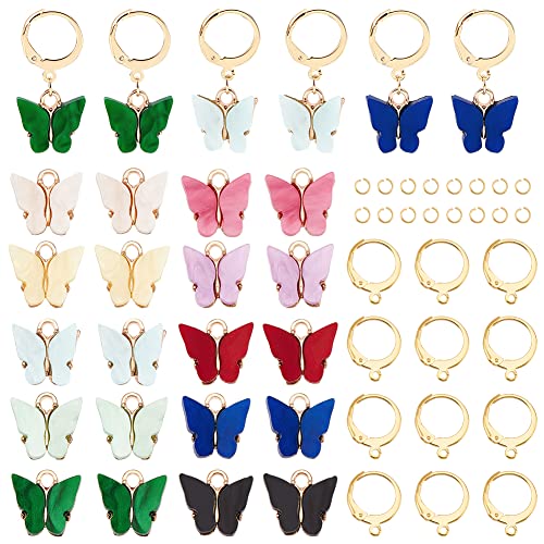 ahandmaker-jewelry-findings-kit-boucles-d-oreilles-papillon-10-paires image 8
