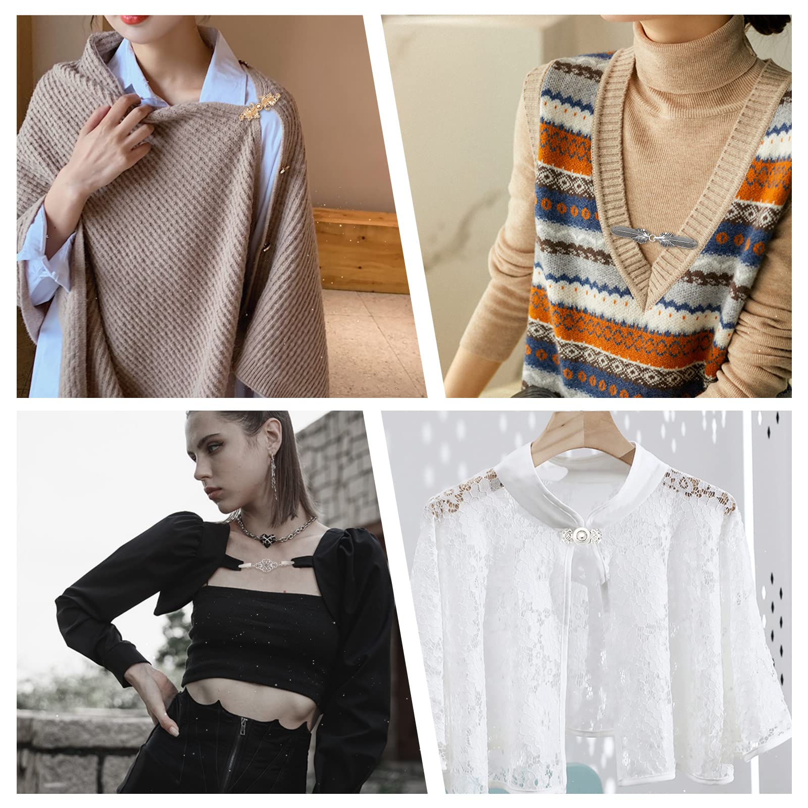 ahandmaker-pinces-ch-le-vintage-cardigan-12-pcs-femme image 7