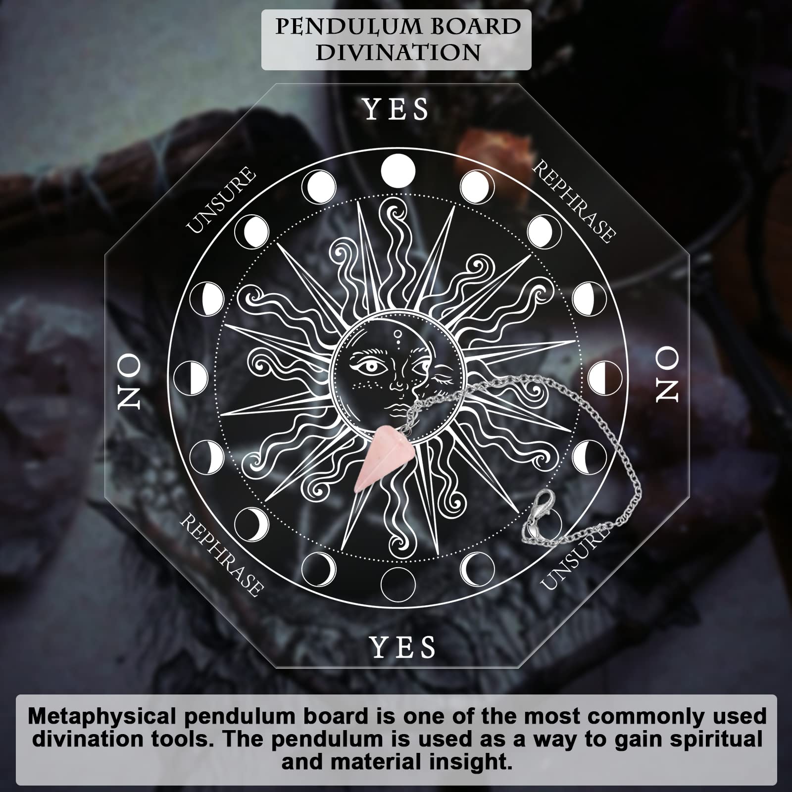 ahandmaker-home-decorate-triple-d-esse-planche-pendule-divination-cristal image 6