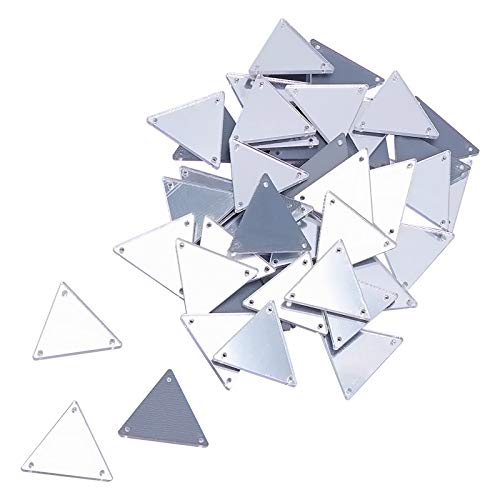 ahandmaker-button-rhinestone-50-strass-triangles-argent-coudre image 8