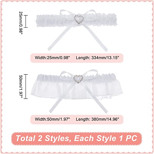 ahandmaker-costume-accessories-jarreti-res-mari-e-dentelle-2-pcs image 8