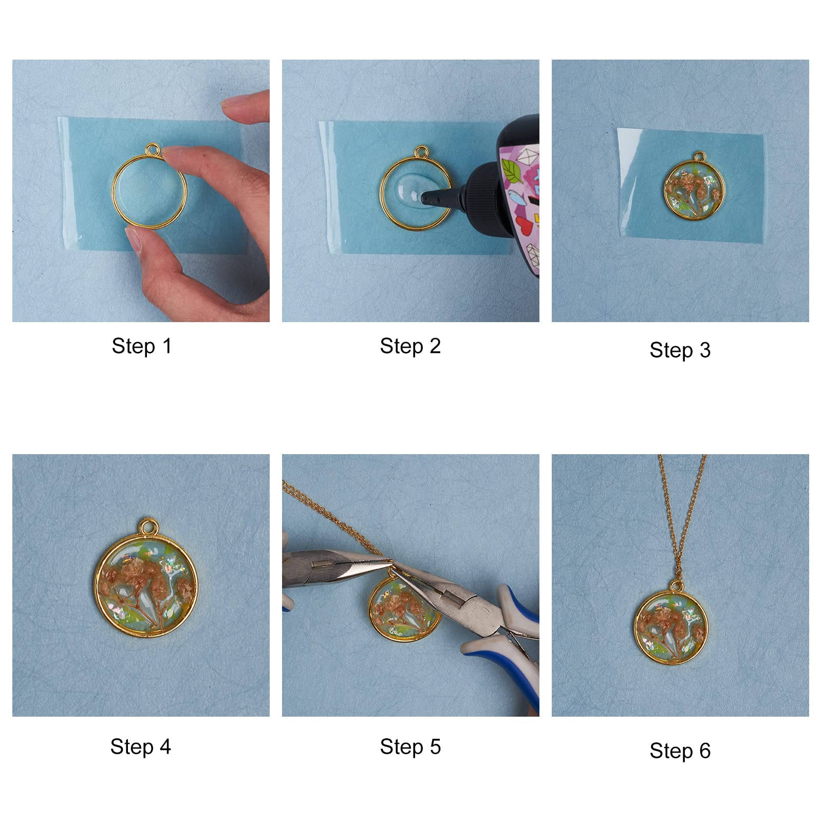 ahandmaker-jewelry-findings-pendentif-rond-r-sine-60-pcs-3-couleurs image 7