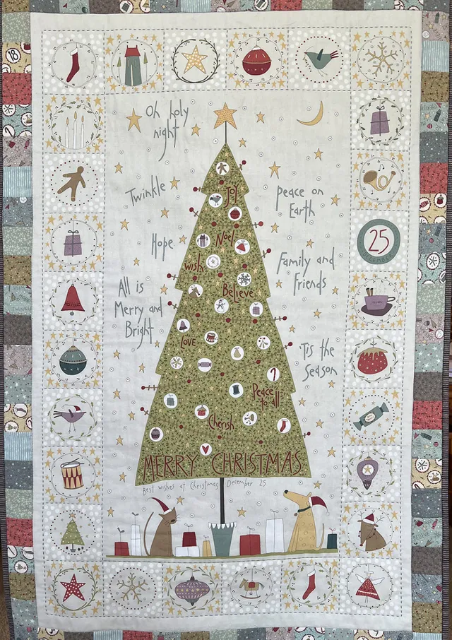 anni-downs-o-christmas-tree-d-coration-murale-kit image 1