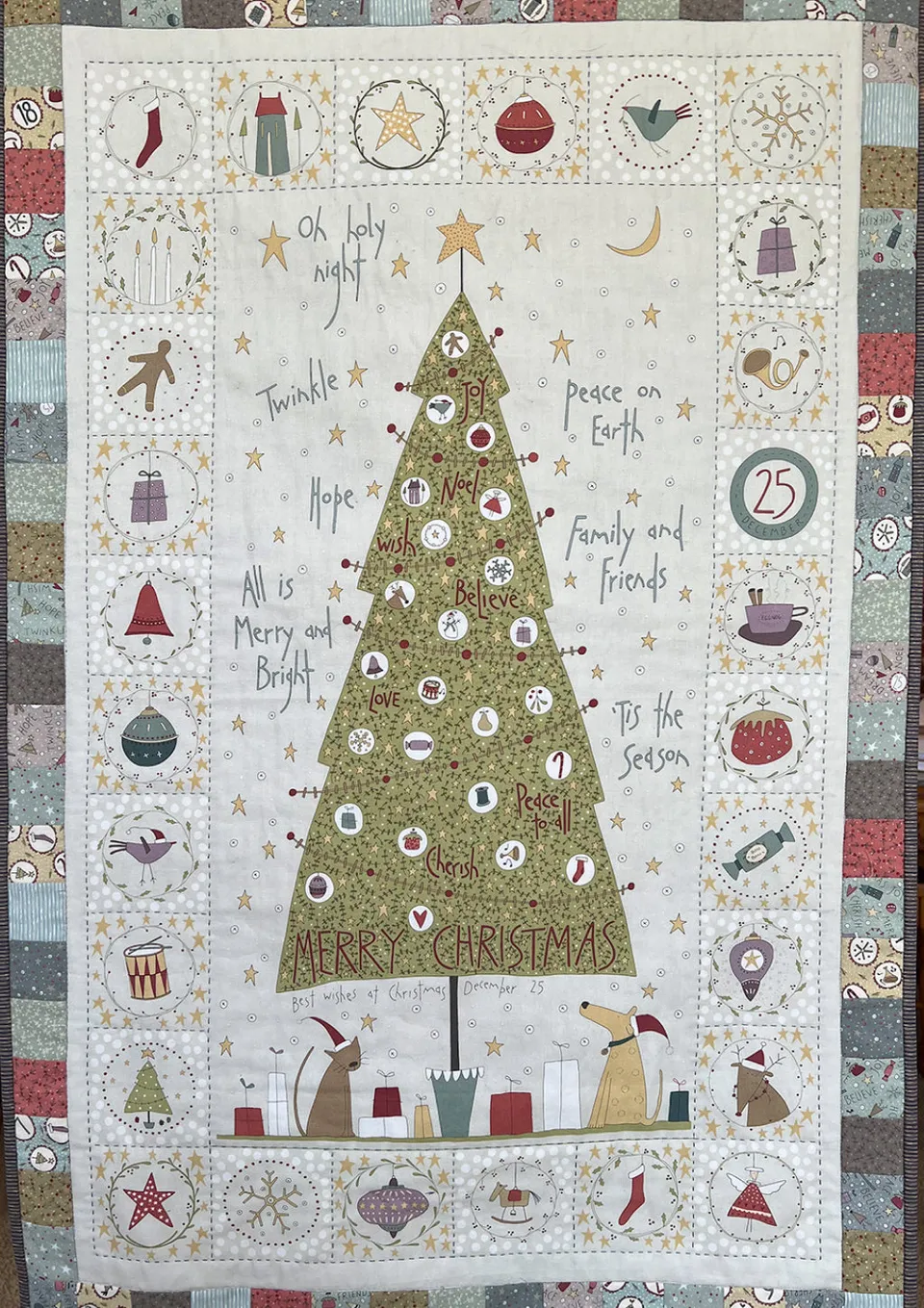 anni-downs-o-christmas-tree-d-coration-murale-kit image 1