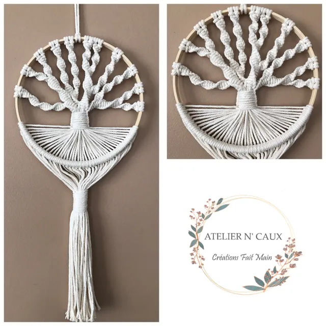 atelier-n-caux-arbre-de-vie-macram-espoir-beige-coton-45-cm image 1