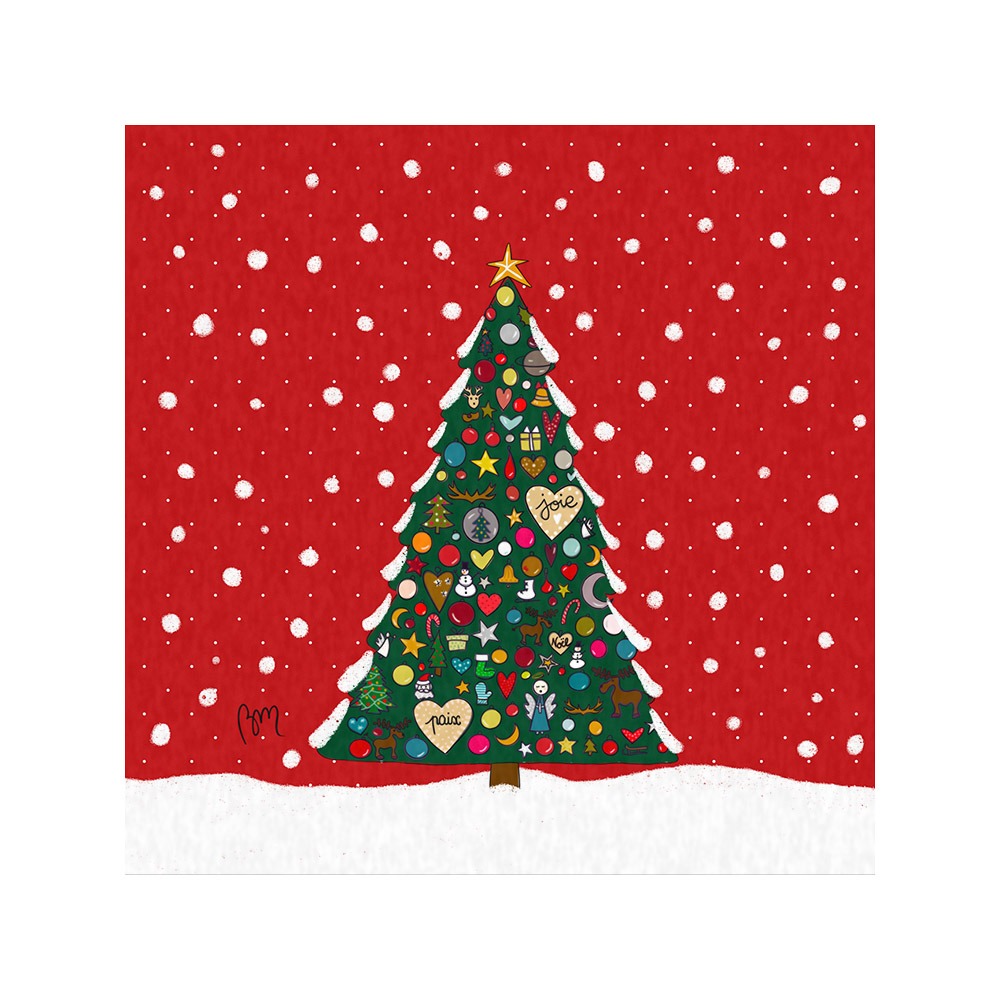 atelier-des-abcdaires-coupon-xs-no-l-vignette-velours-sapin-neige-rouge image 1